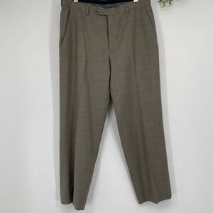 Pronto Uomo Couture‎ Wool Dress Pants Beige 36/30